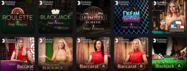 PalaceBet Casino Games