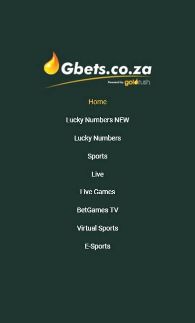 Gbets Mobile Features