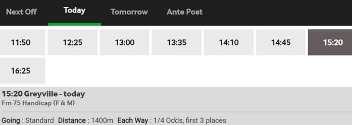 Racehorse Distance Betway South Africa