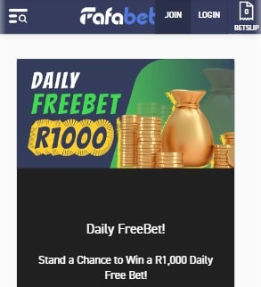 Fafabet Daily Free Bet