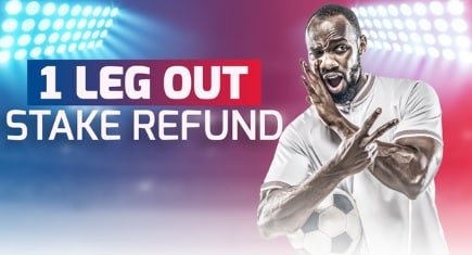 1 Leg Out Stake Refund Betfred